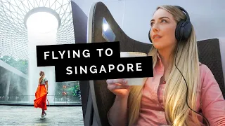 SINGAPORE Travel Guide: SIA Business Class & Jewel