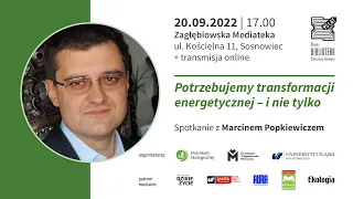 77. Spotkanie Klubu Myśli Ekologicznej – Marcin Popkiewicz
