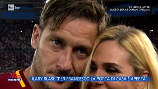 Ilary Blasi: "Per Francesco la porta di casa è aperta" - La vita in diretta 30/01/2024