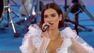 DUA LIPA's full performance at the 2018 UEFA Champions League Final opening ceremony!