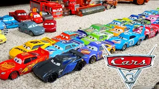 Huge Disney Cars 3 Collection Next Gen Racers Florida 500 and Piston Cup Veterans!