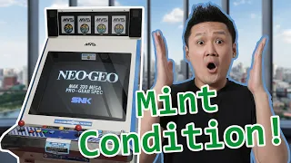 The 1990 NEO GEO MVS Arcade Cabinet Unboxing & Quick Tour!