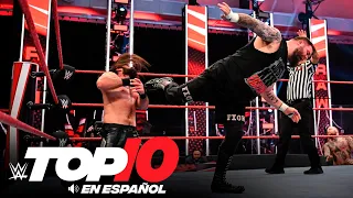 Top 10 Mejores Momentos de Raw En Español: WWE Top 10, Jul 13, 2020