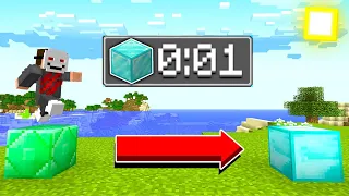 Zeros Minecraft Thử Thách Nếu Bạn Không Tìm Block Kịp Thời Gian Bạn Sẽ Chết