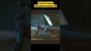 free fire funny animated video|| creature 3d funny video 😂||# shorts