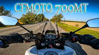 CFMOTO 700MT Tesztelés  Motovlog