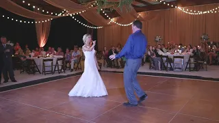 FUN FATHER DAUGHTER WEDDING DANCE - Starts slow....ENDS FAST!!!!