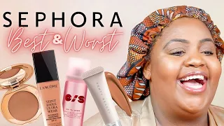 BEST & WORST SEPHORA PURCHASES | Finally Trying All NEW Sephora Makeup | Fenty, O/S, Lancome + MORE