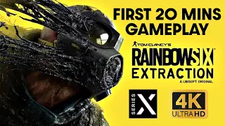 First 20 Minutes of Tom Clancy's Rainbow Six Extraction Gameplay | Xbox Series X [4K UHD]