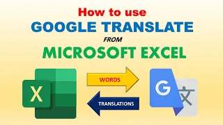 How to translate words by Excel || Auto Connect to Google Translate