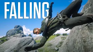 Falling Animations in 18 Different Games