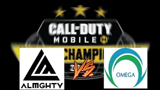 OMEGA vs ALMIGHTY | OMG Woopiee vs AMT Heaven | Call of Duty Mobile World Championship