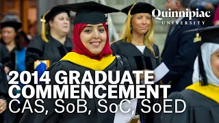 2014 Quinnipiac University Grad Commencement- Arts & Sciences,  Business, Communications & Education