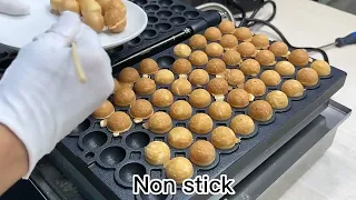 Japanese Baby Sponge Cake Castella Balls Waffle Balls Maker Machine