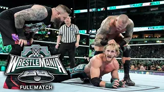 FULL MATCH - Logan Paul vs Randy Orton vs Kevin Owens - United States Title Match: WrestleMania 40