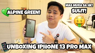 IPHONE 13 PRO MAX ALPINE GREEN UNBOXING 💚 | JAYBEE DOMINGO