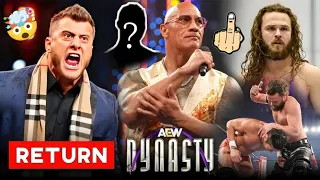 Finally MJF Returns ! 🤩 “F*#k You Rock” in AEW - Jack Perry NJPW + Matt Hardy : AEW Dynasty & More..