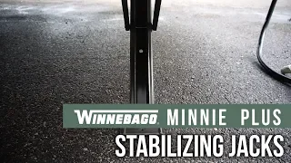 How To Use Stabilizing Jacks On The Winnebago Minnie Plus