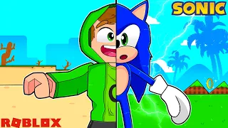 VIREI O SONIC NO ROBLOX