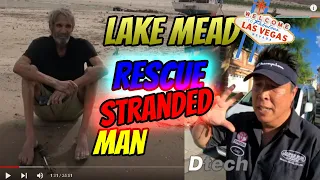 Lake Mead Rescue for man Stranded in house boat