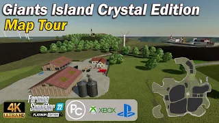 Giants Island Crystal Edition | Map Tour | Farming Simulator 22