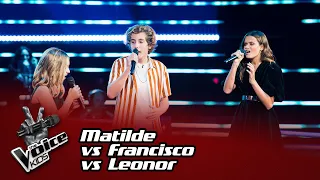 Matilde Magalhães vs Francisco Fernandes vs Leonor Sá-Chaves  | The Battles | The Voice Kids