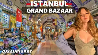 Grand Bazaar, Turkey Walking Tour {HD} With Captions!