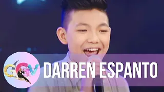 Darren Espanto sings 'Forever's Not Enough' | GGV