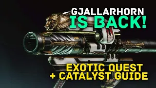 How to Get Gjallarhorn & Catalyst in Destiny 2 - And Out Fly the Wolves Quest Guide