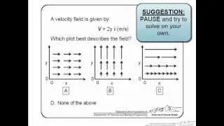 Velocity Fields and Streamlines