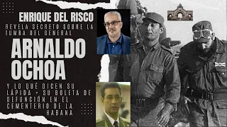 ¿DÓNDE SE ENTERRÓ AL GENERAL OCHOA Y CUÁL ES LA CAUSA DE MUERTE, SEGÚN EL REGISTRO DEL CEMENTERIO?