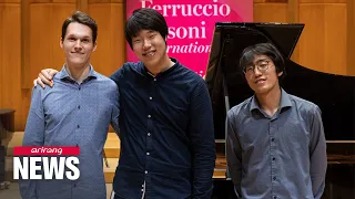 Two S. Korean pianists win top prizes at 63rd Busoni Int'l Piano Competition