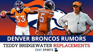 Broncos Rumors: Teddy Bridgewater Replacements, Vic Fangio Hot Seat? + Javonte Williams Breakout