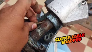 How to change clutch cable on a vespa