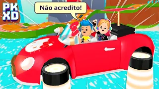 🚗 Corrida de CARROS VOADORES no XD Race do PK XD