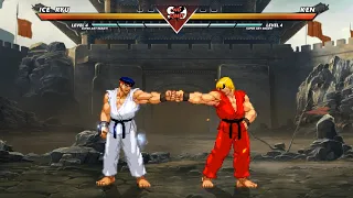 ICE RYU vs FIRE KEN - The most epic fight ever made remake❗
