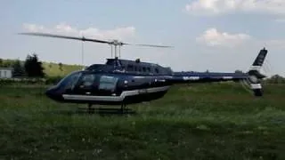 Start Up Bell Jet Ranger III -Lotnisko Piła