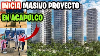 Inicia la Construcción de Masivo Complejo de Torres en Acapulco
