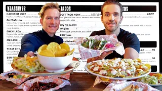 Kan vi äta upp ALLT på taco bars meny?