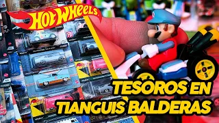 Cacería Extrema HOTWHEELS en tianguis BALDERAS