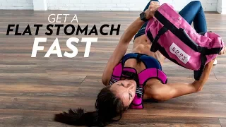 See How to Get a Flat Stomach Fast!