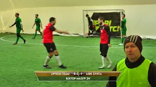 Обзор матча | UPTECH TEAM  5 - 2  АФК ХУНТА #SFCK Street Football Challenge Kiev