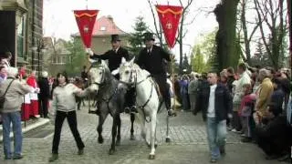 Osterreiten und Eierschieben in Bautzen - sorbische Bräuche in der Oberlausitz