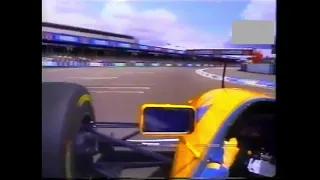 Onboard with Prost and Hill - Williams FW15C-Britain 1993