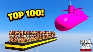 TOP 100 FUNNIEST GTA 5 FAILS! (Best GTA 5 Funny Moments)