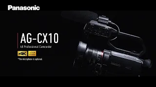 Introducing the new Panasonic 4K Professional Camcorder AG-CX10
