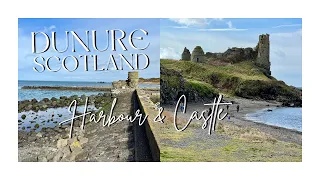 Dunure Castle and Harbour : Outlander Filming Location