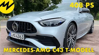 408 PS Mercedes-AMG C43 T-Modell im Test | Motorvision Deutschland