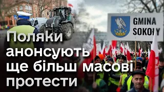 ❗ Польські фермери йдуть ще далі в протестах! Зупиниться вже вся Польща! Що ж уряд?