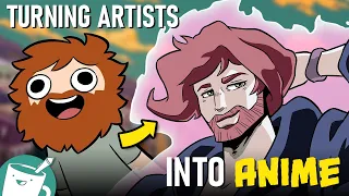 Artists Draw Themselves Into Their Favorite Anime